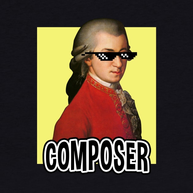 Mozart Composer by TeezRock